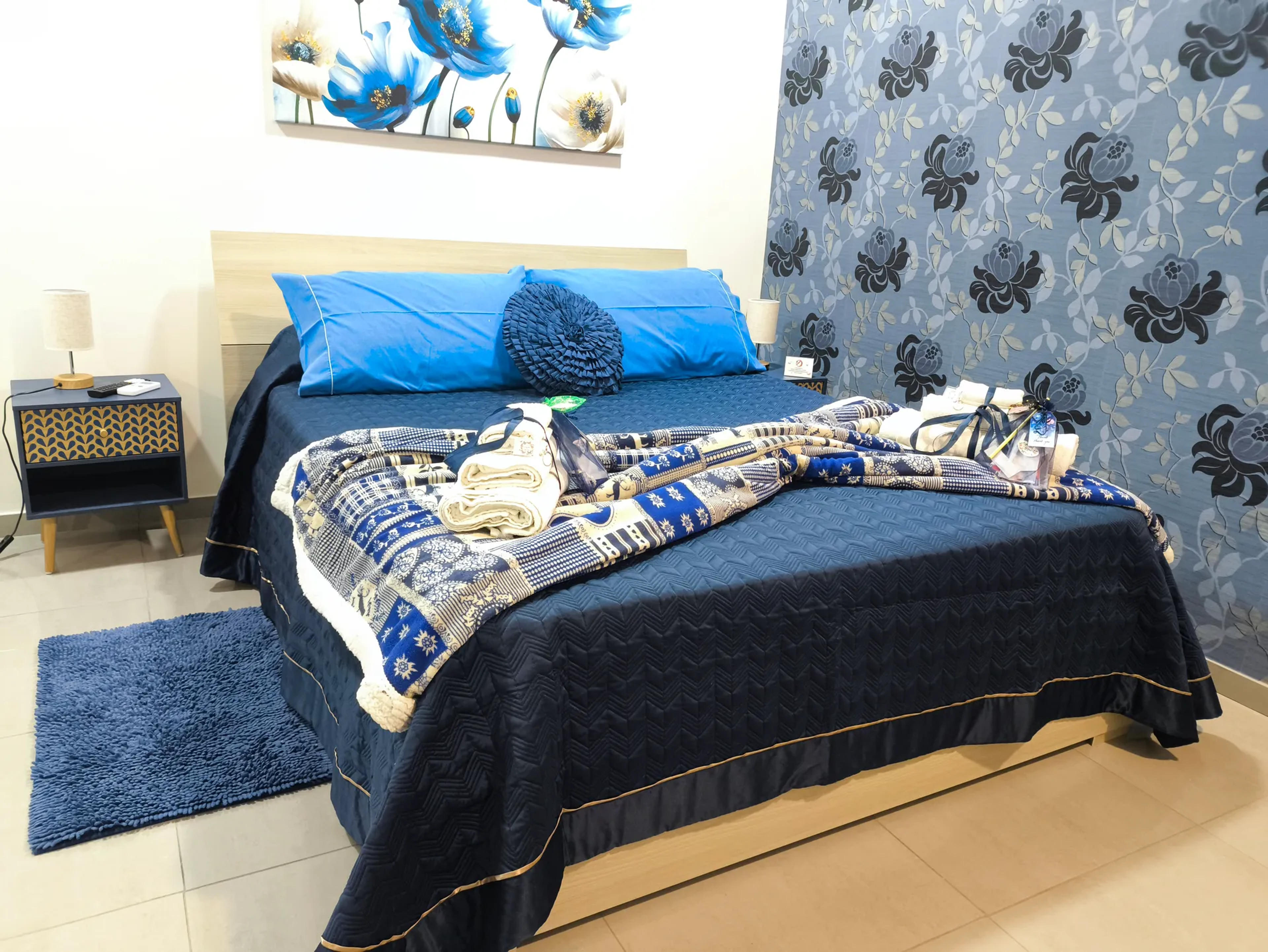 💠 Blue Flowers Room 💠 — Scordia (foto 8)