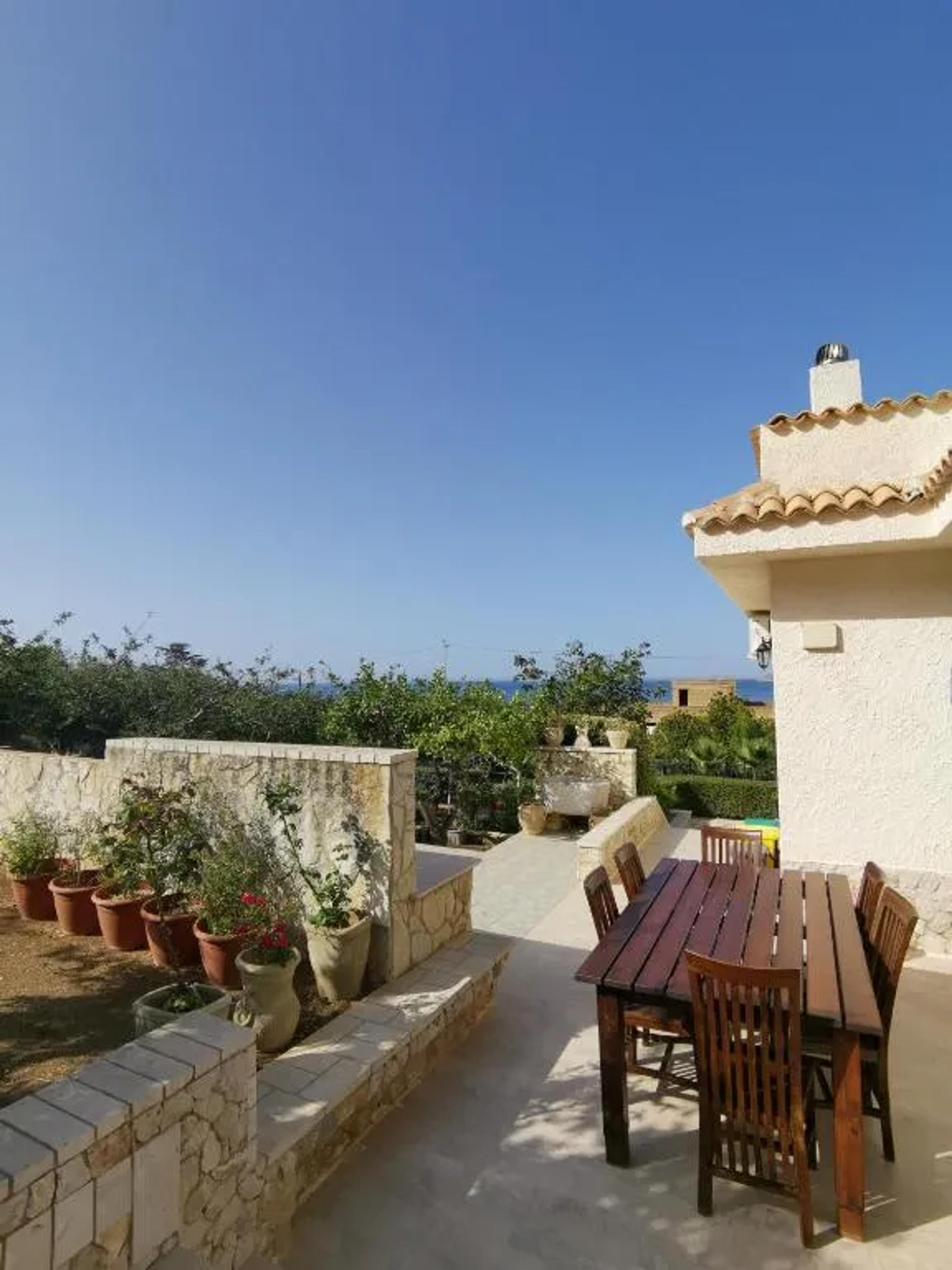 Villa Girolama Bellissima villa con Piscina alle pendici di Erice e vista Monte Cofano — Valderice (foto 13)