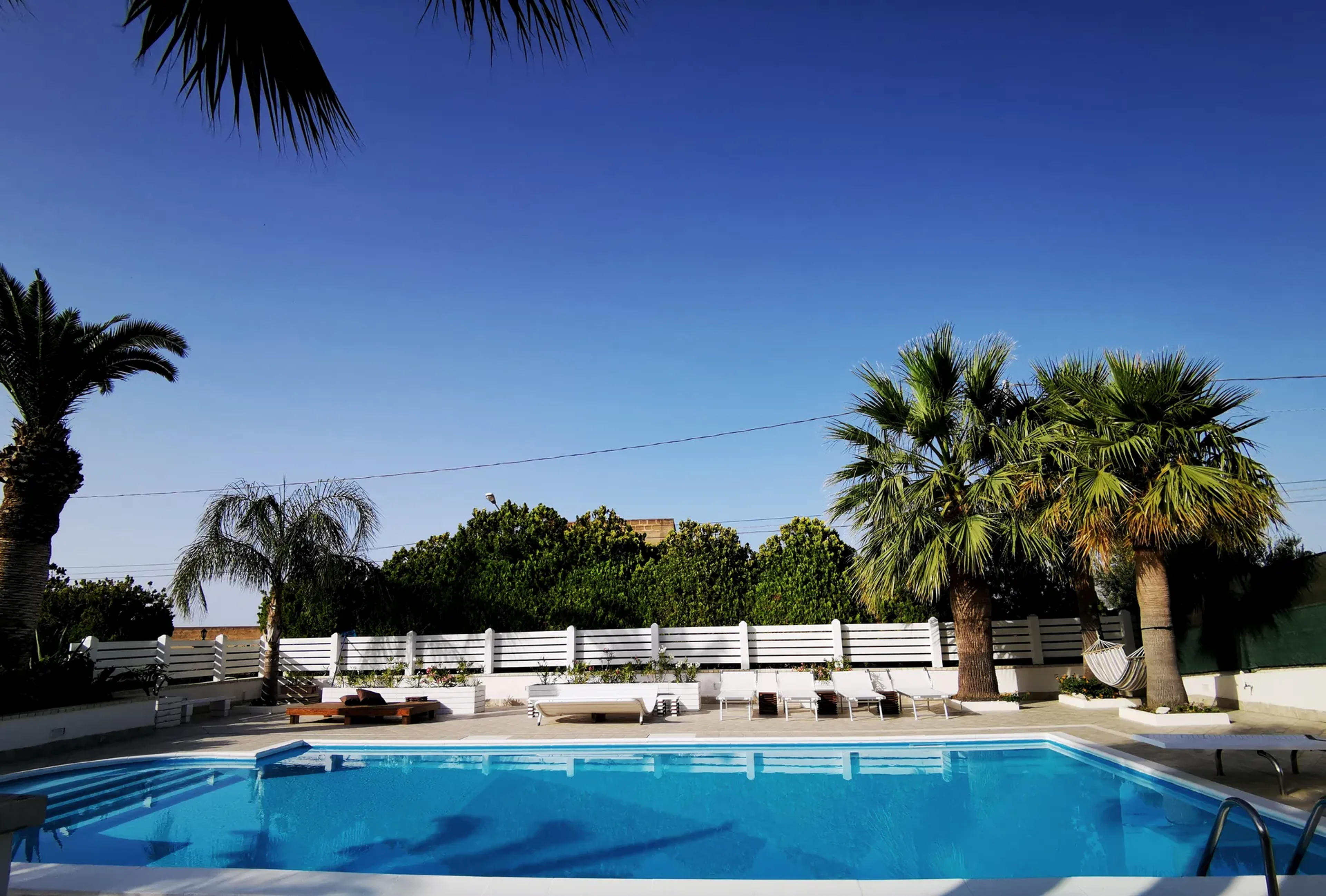 Villa Girolama Bellissima villa con Piscina alle pendici di Erice e vista Monte Cofano — Valderice (foto 15)