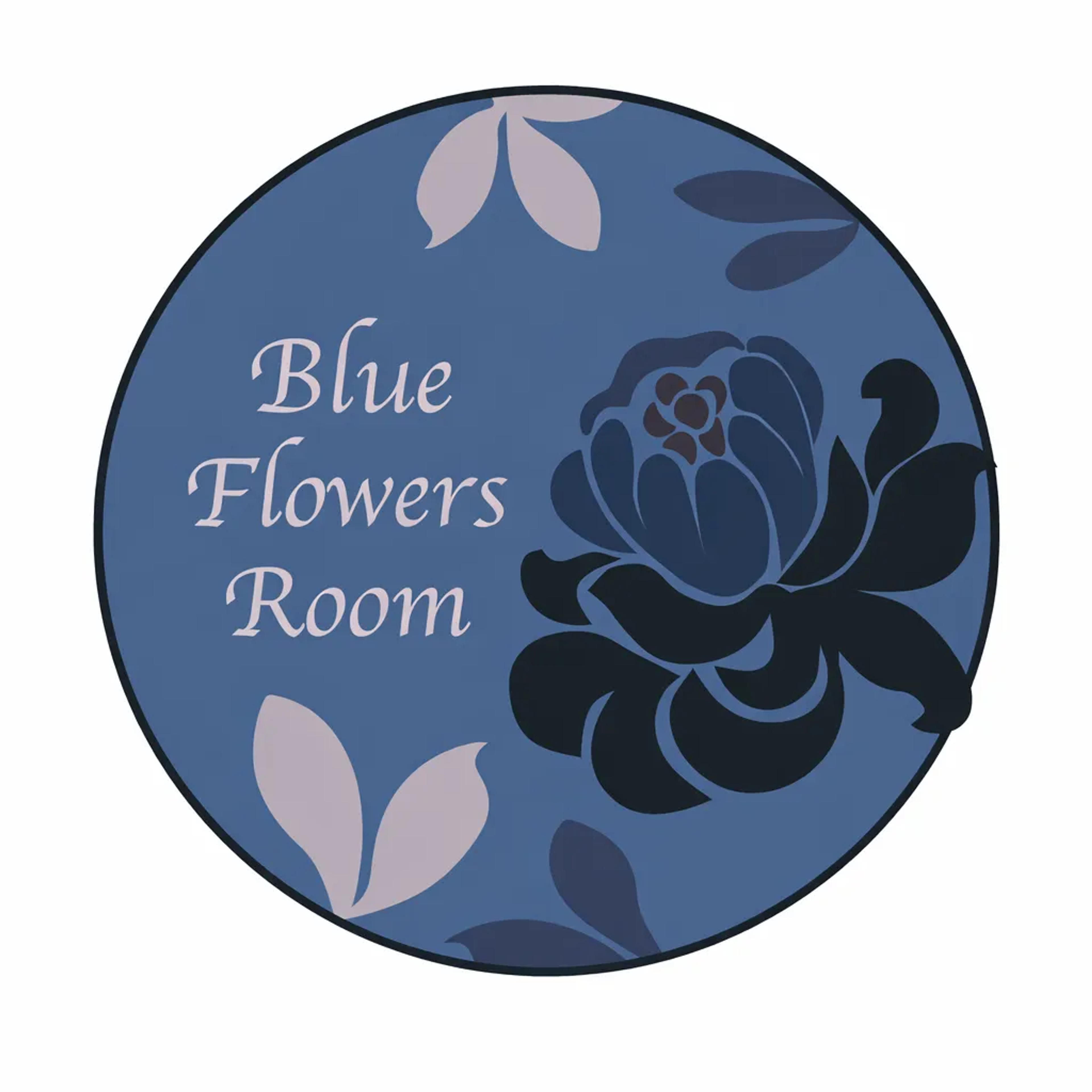 💠 Blue Flowers Room 💠 — Scordia (foto 17)
